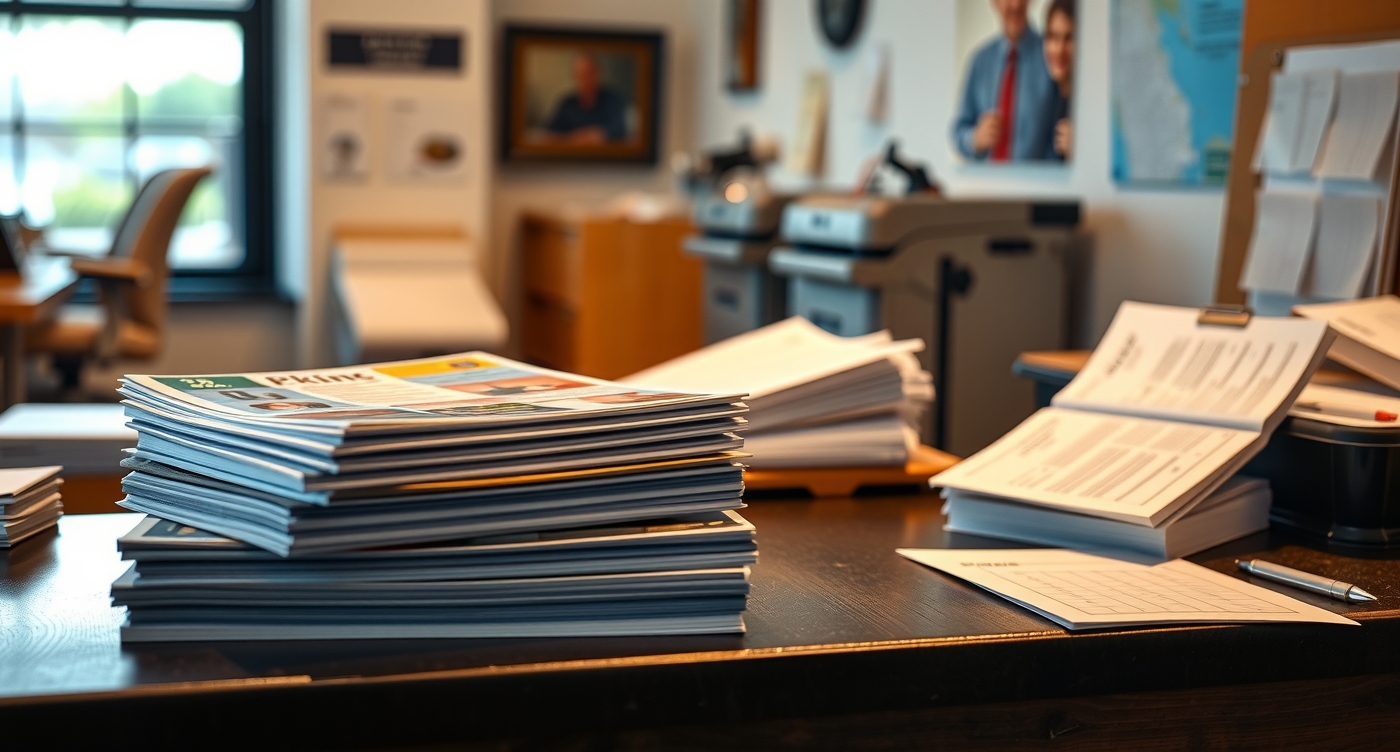 Quality check visual for Flyer Printing Same Day Pickup Guide