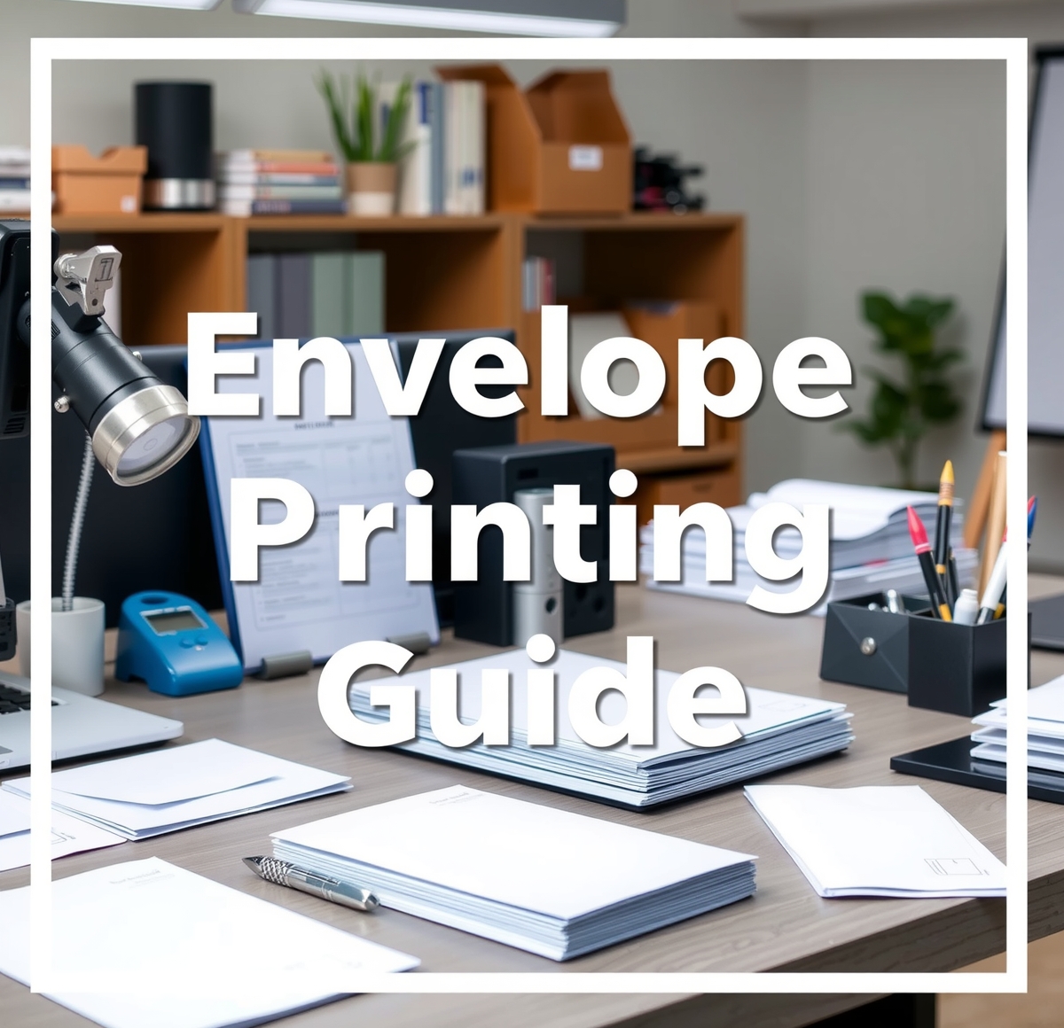 Envelope Template for Printing Guide