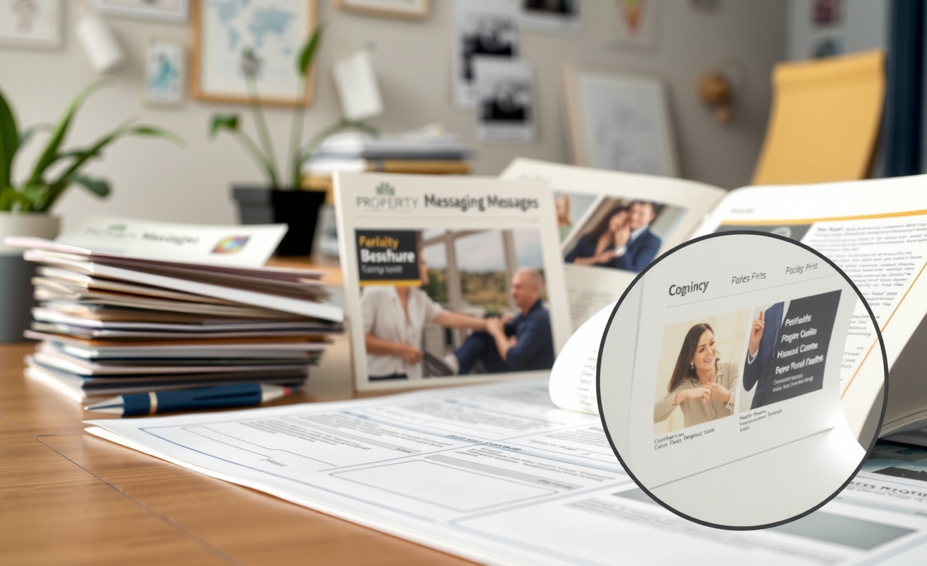 Quality check visual for Property Brochure Printing Guide