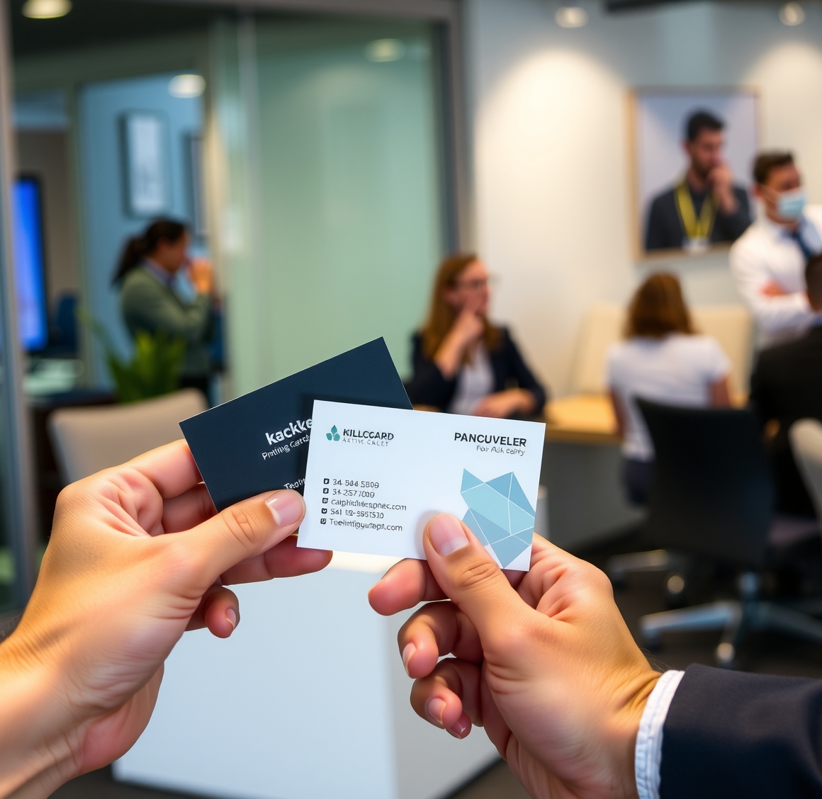 Preparation visual for Business Cards Printing Auckland Guide