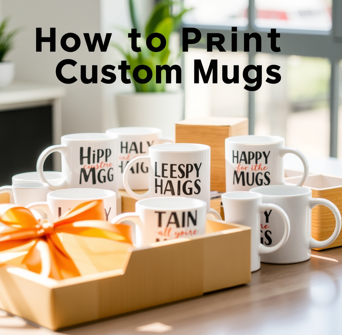 Preparation visual for How to Print Custom Mugs