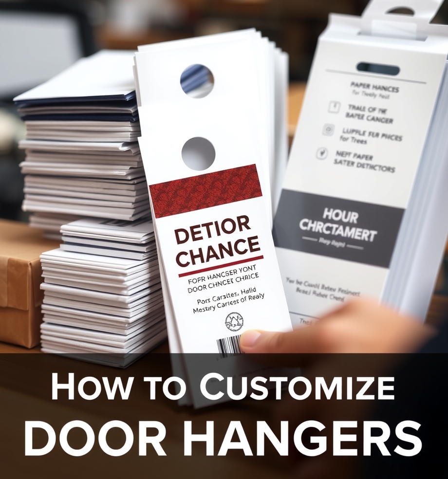 How to Customize Door Hangers
