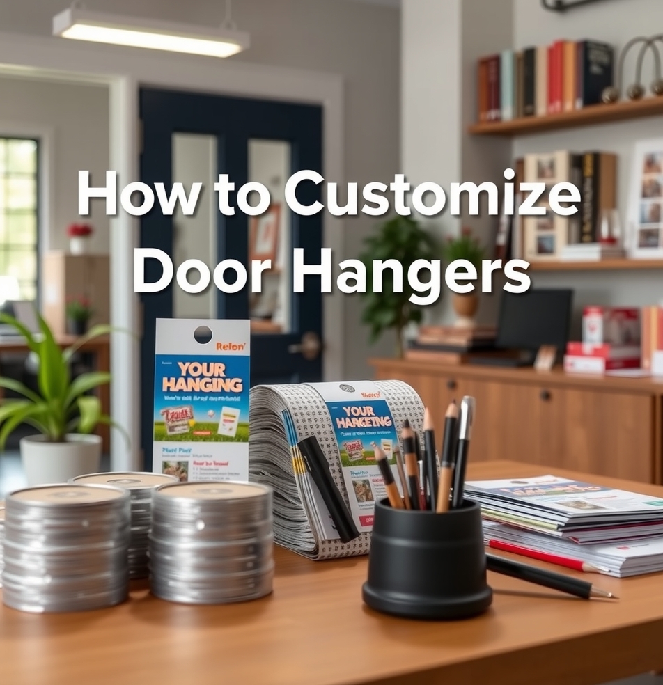 Preparation visual for How to Customize Door Hangers