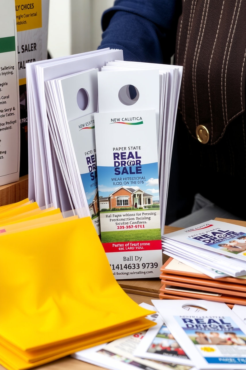Sample Real Estate Door Hangers hero image