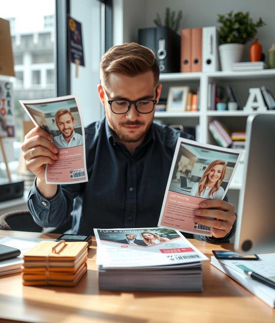 Quality check visual for Cheapest Flyer Printing Website