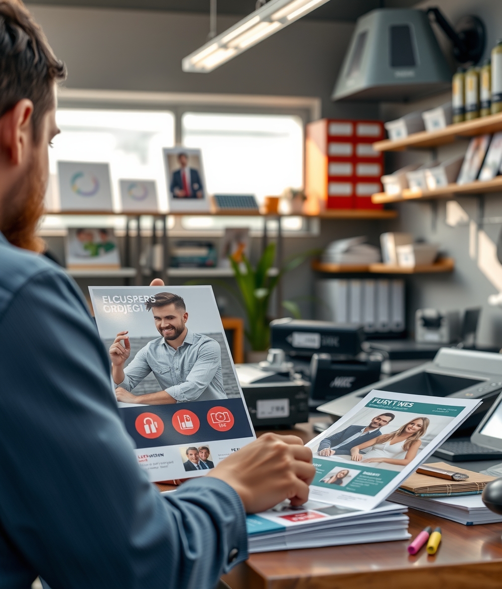 Preparation visual for Flyer Printing Dc Guide