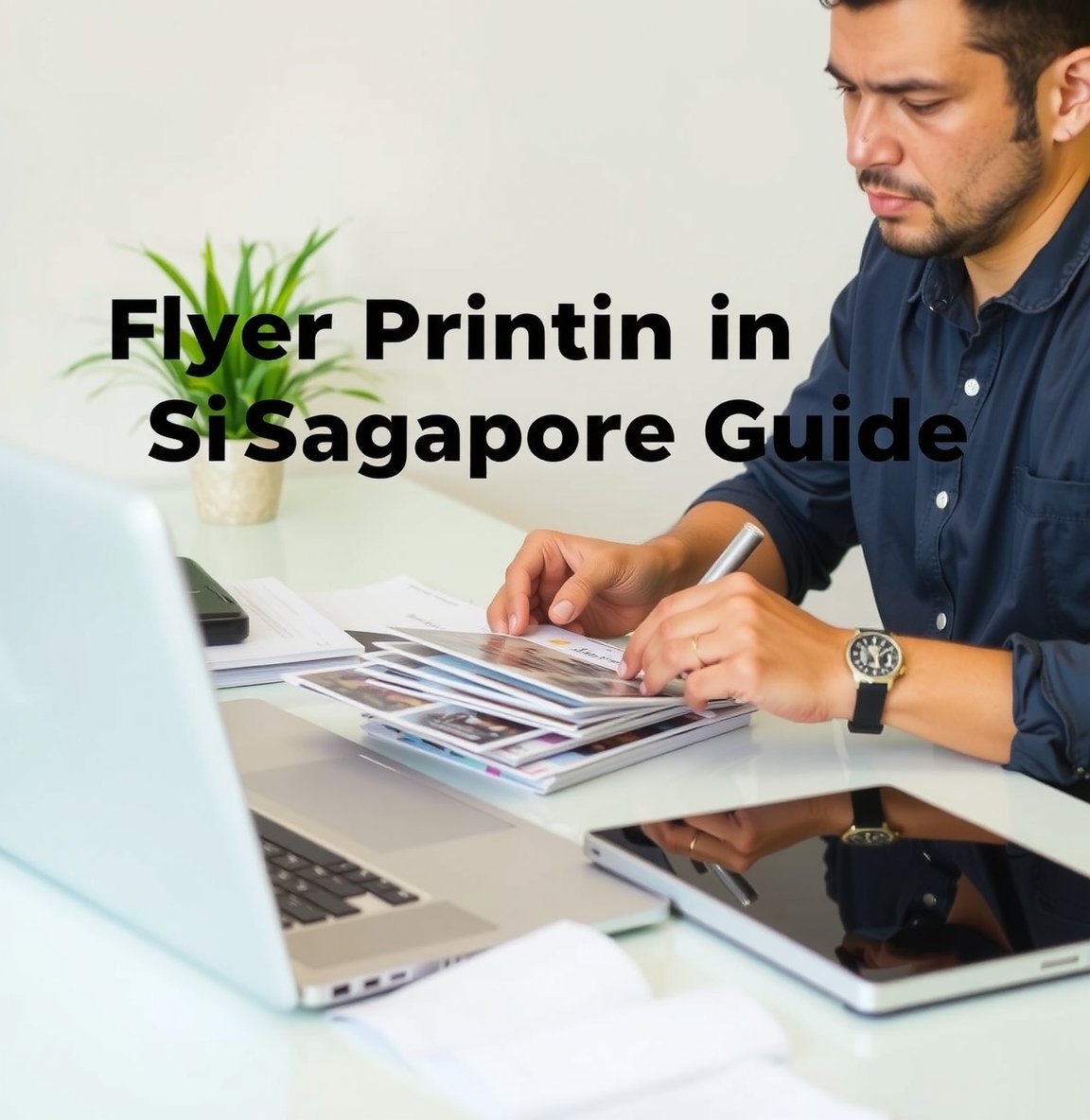 Checklist for Flyer Printing in Singapore Guide