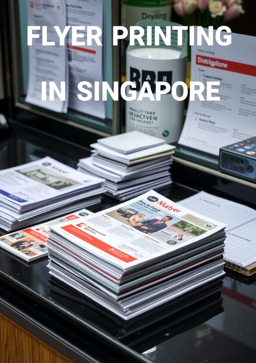 Quality check visual for Flyer Printing in Singapore Guide