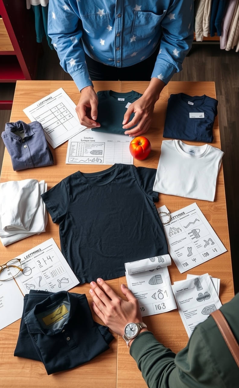 Preparation visual for How Much Is Tshirt Printing Guide