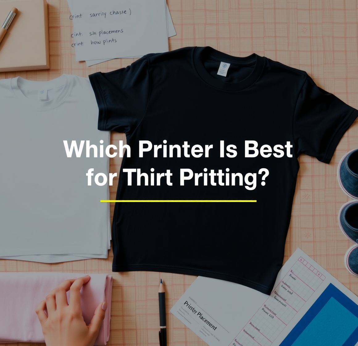 Preparation visual for Which Printer Is Best for Tshirt Printing