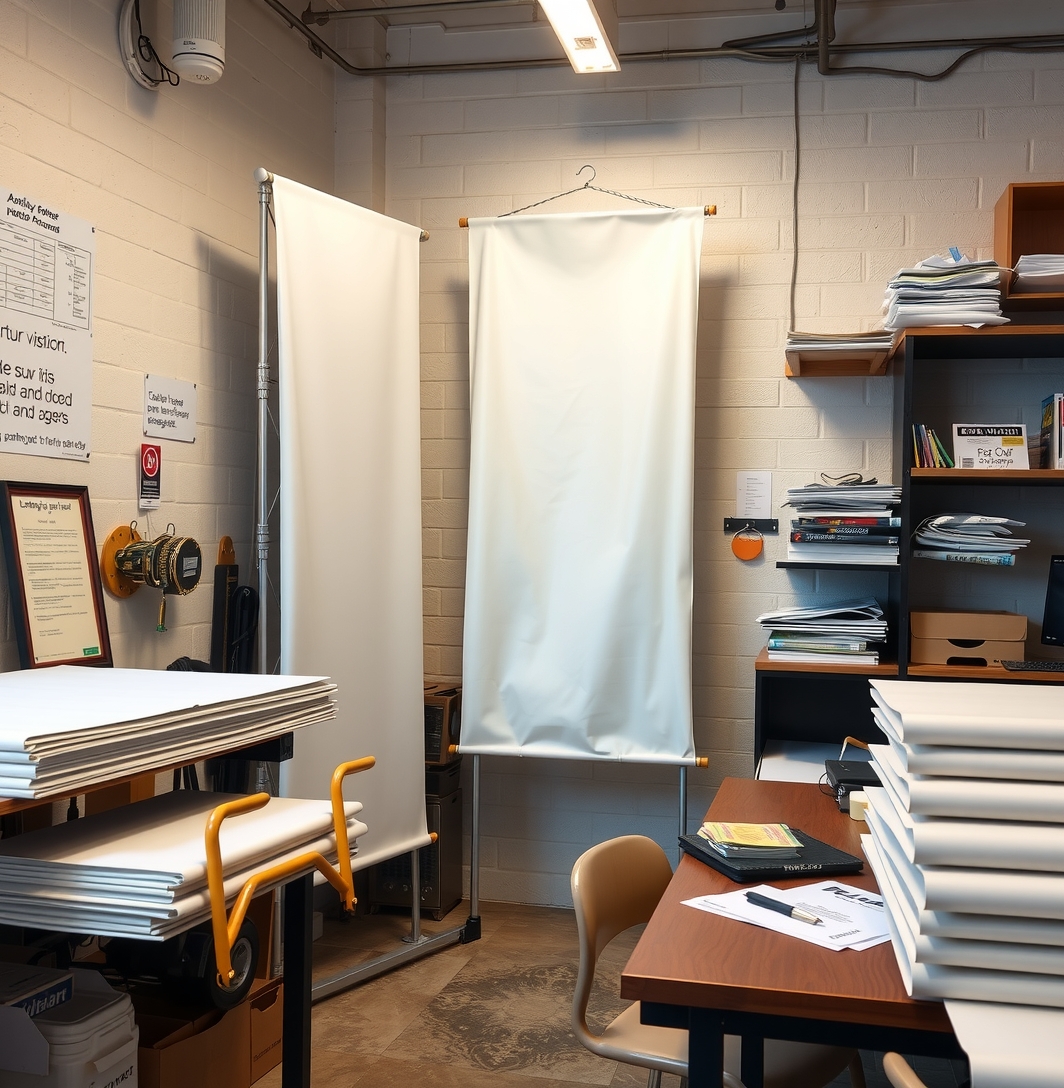 Preparation visual for Vinyl Banner Printing Brooklyn Guide