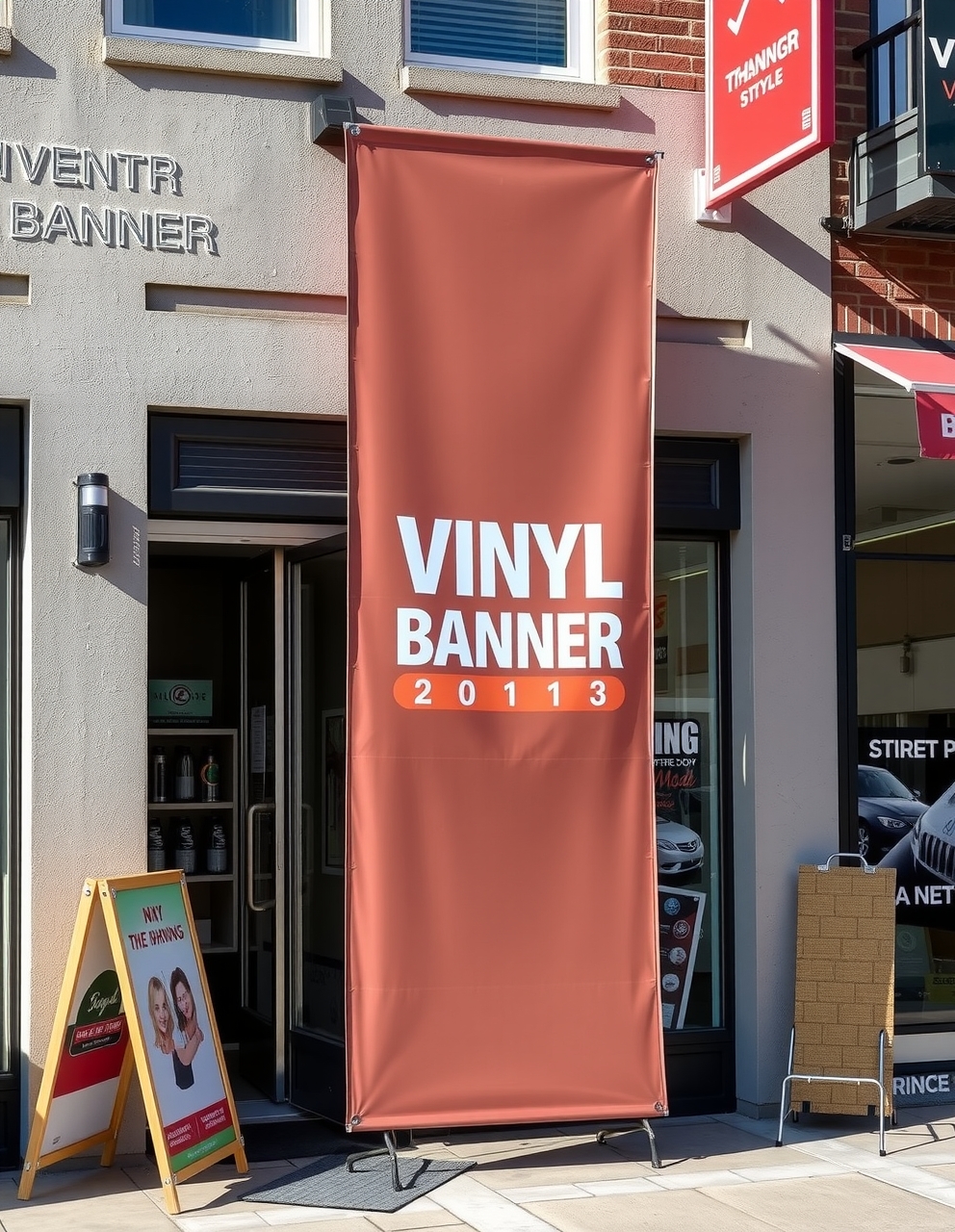 Preparation visual for Vinyl Banner Printing Custom Size
