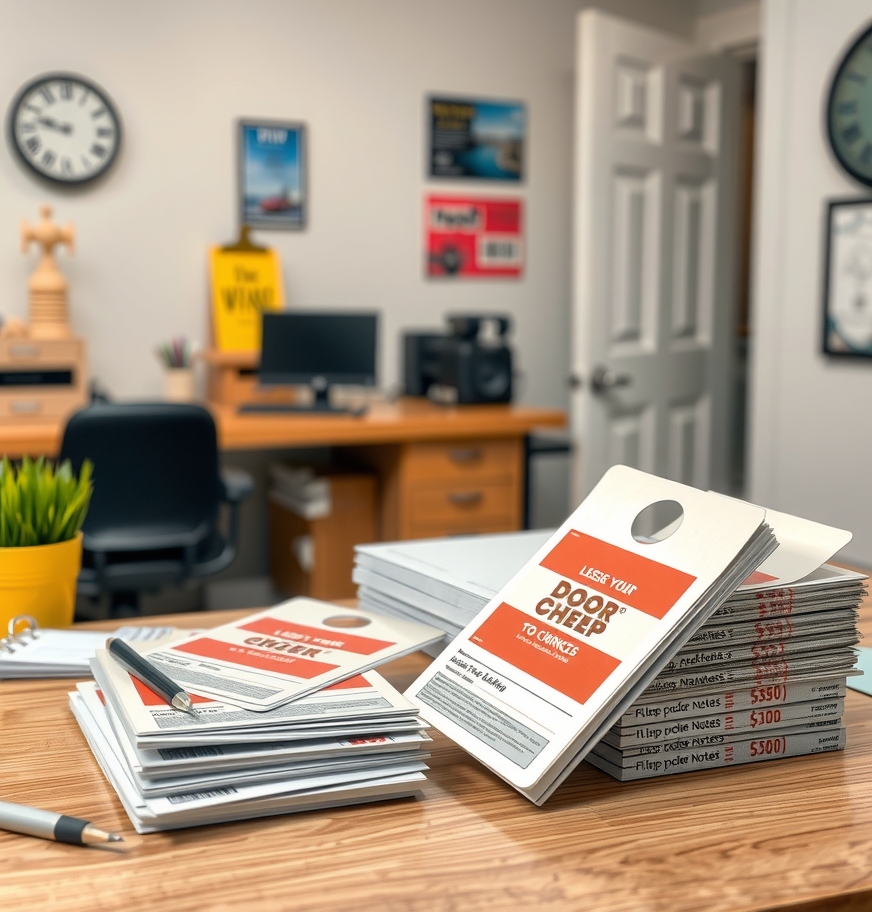 Quality check visual for Door Hangers for Cheap