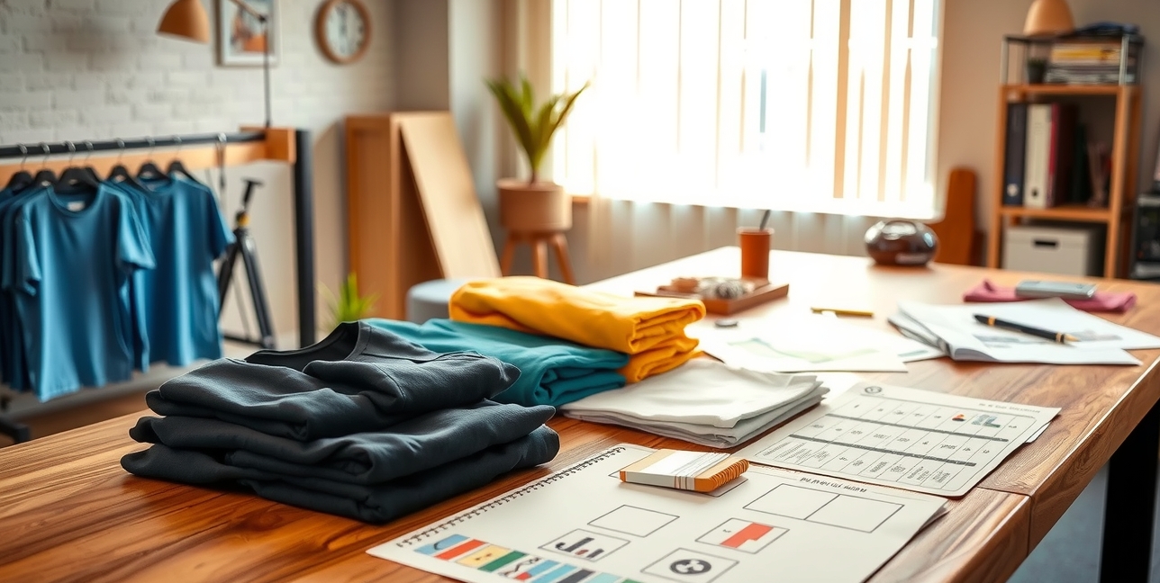 Preparation visual for Tshirt Printing Dropshipping Guide