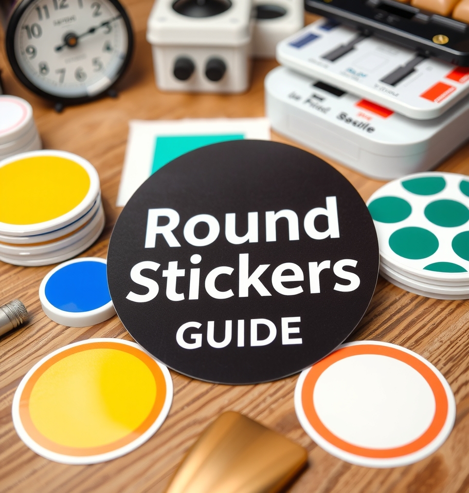 Preparation visual for Round Stickers for Printing Guide