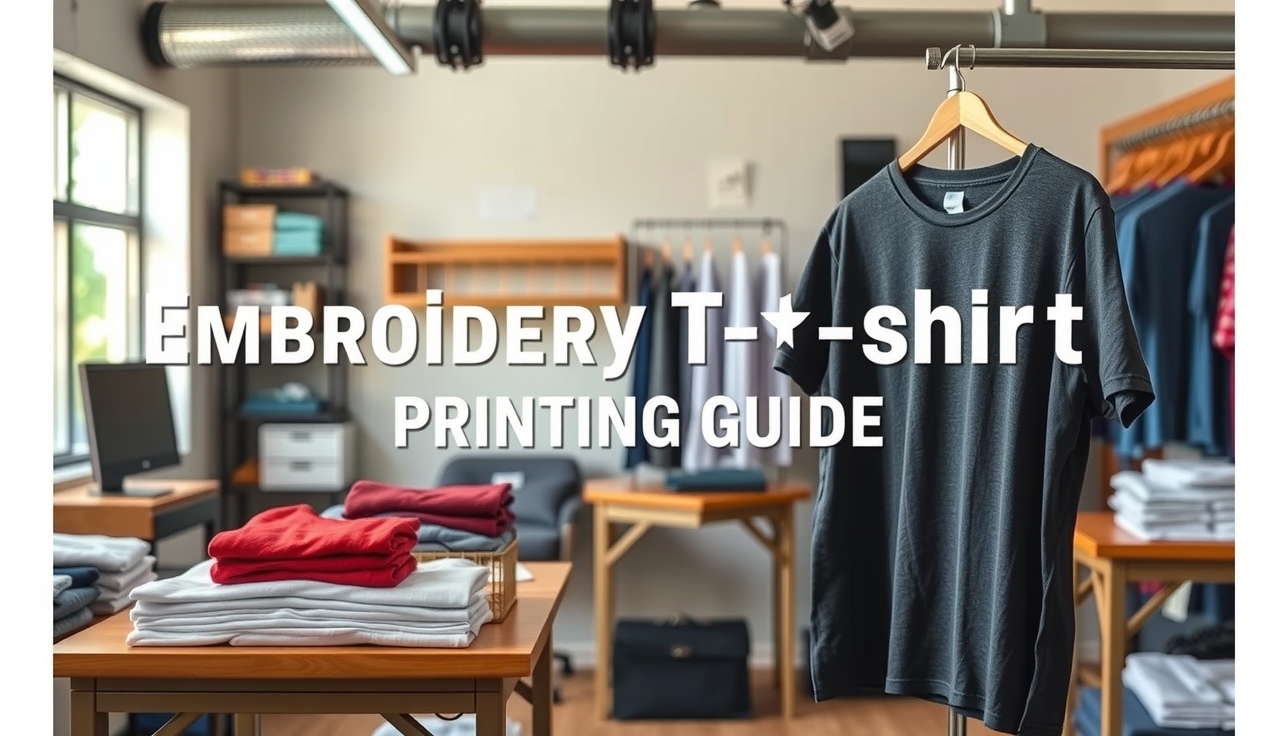 Embroidery Tshirt Printing Guide