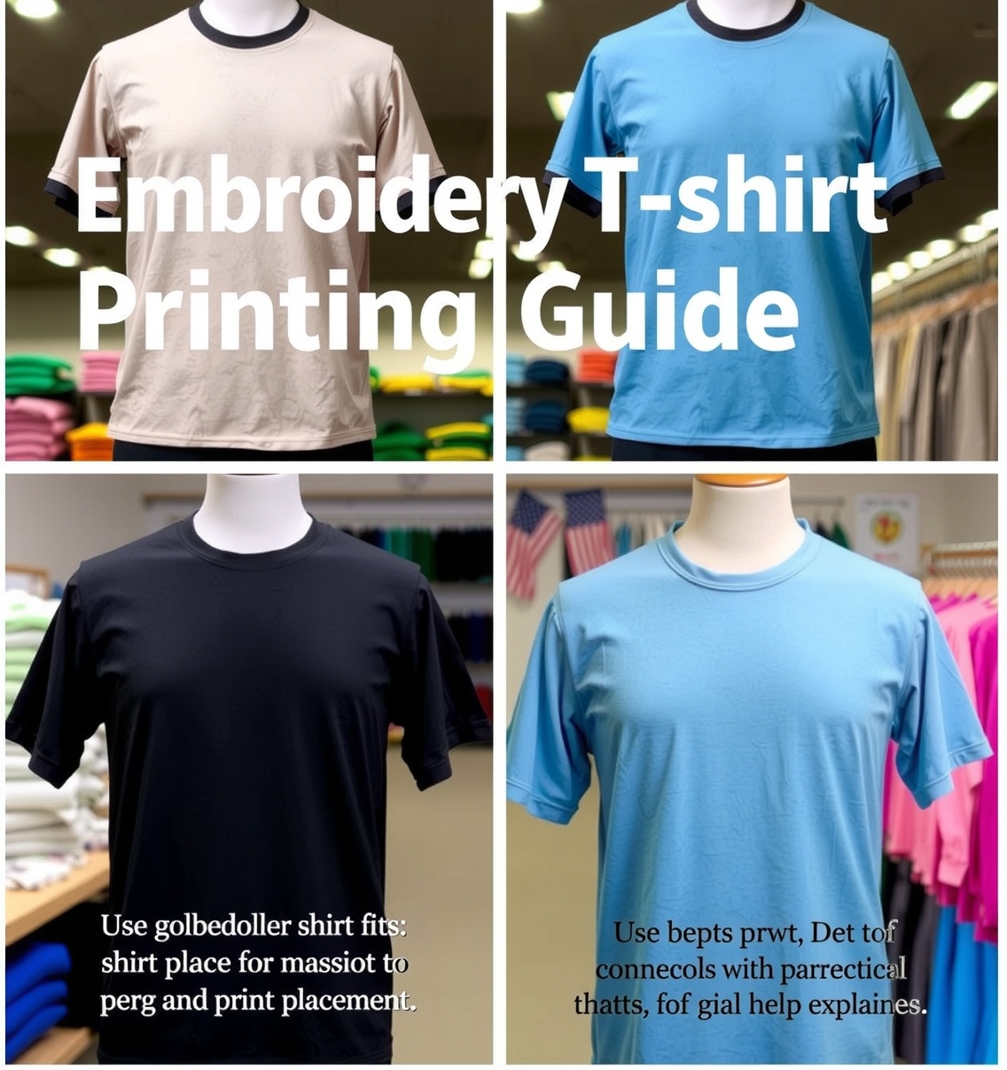 Evaluating the best Embroidery Tshirt Printing Guide environment
