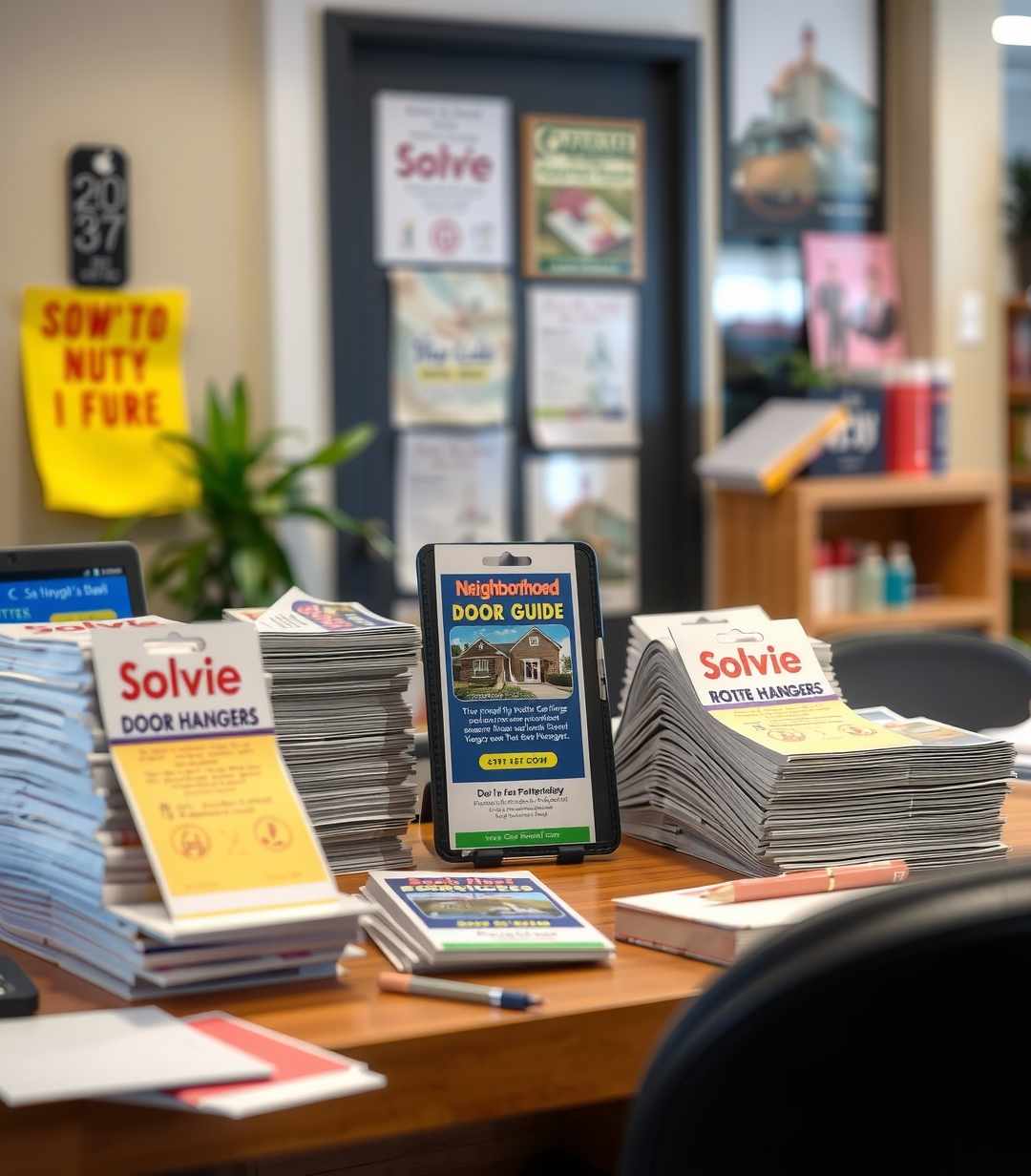 Preparation visual for Door Hangers Service Guide