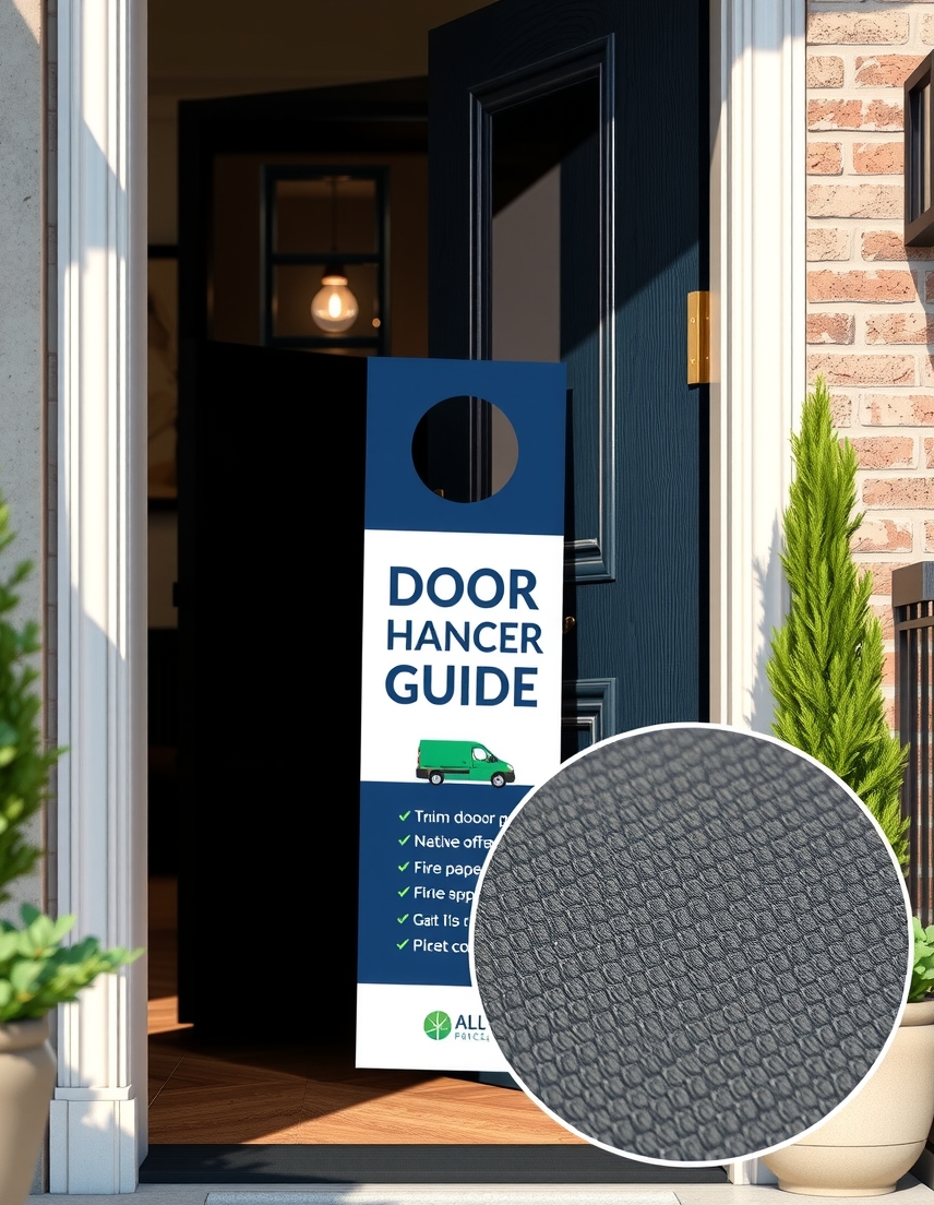 Quality check visual for Door Hangers Service Guide