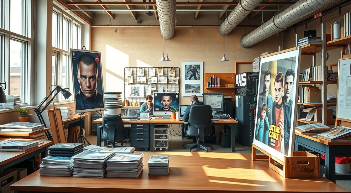 Preparation visual for Posters Printing Service Comic Con Guide