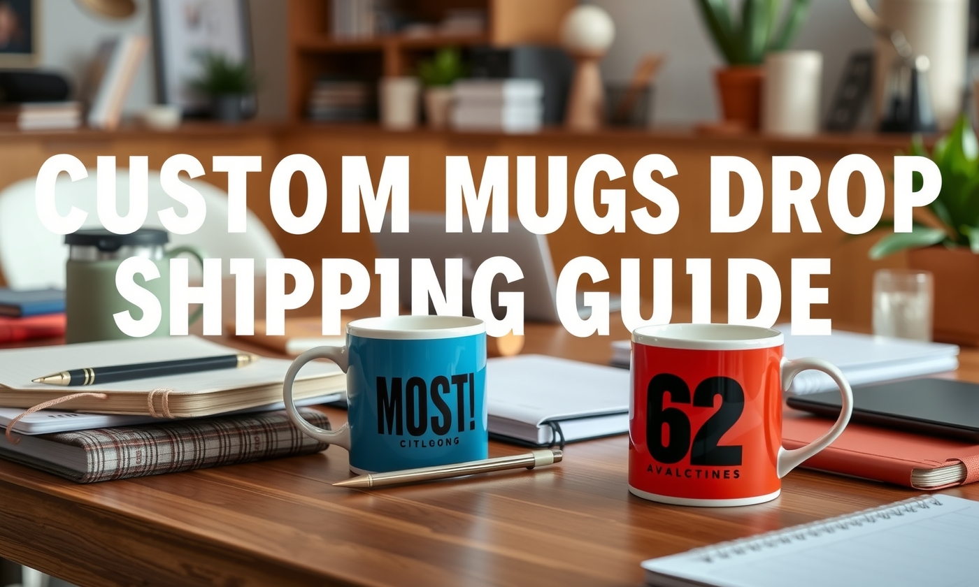 Preparation visual for Custom Mugs Drop Shipping Guide