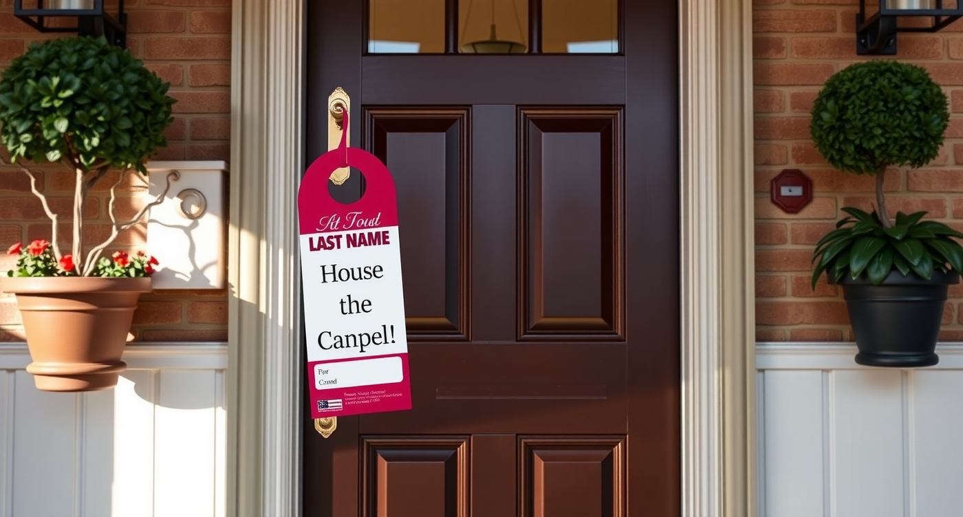 Checklist for Last Name Door Hangers Guide