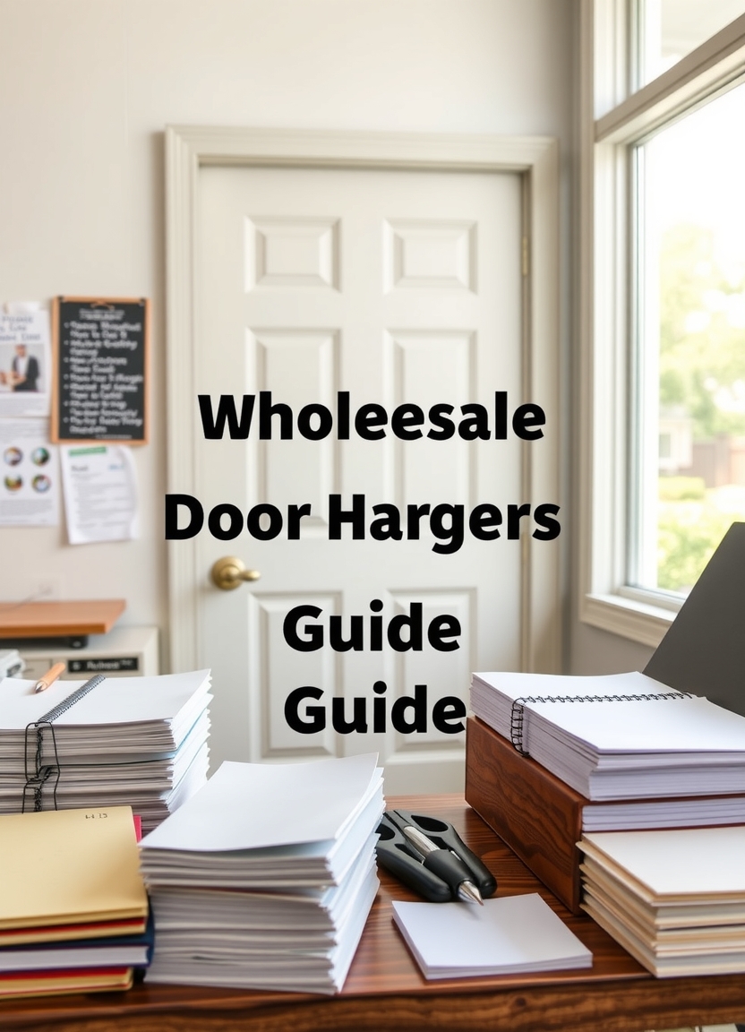 Quality check visual for Wholesale Blank Door Hangers Guide