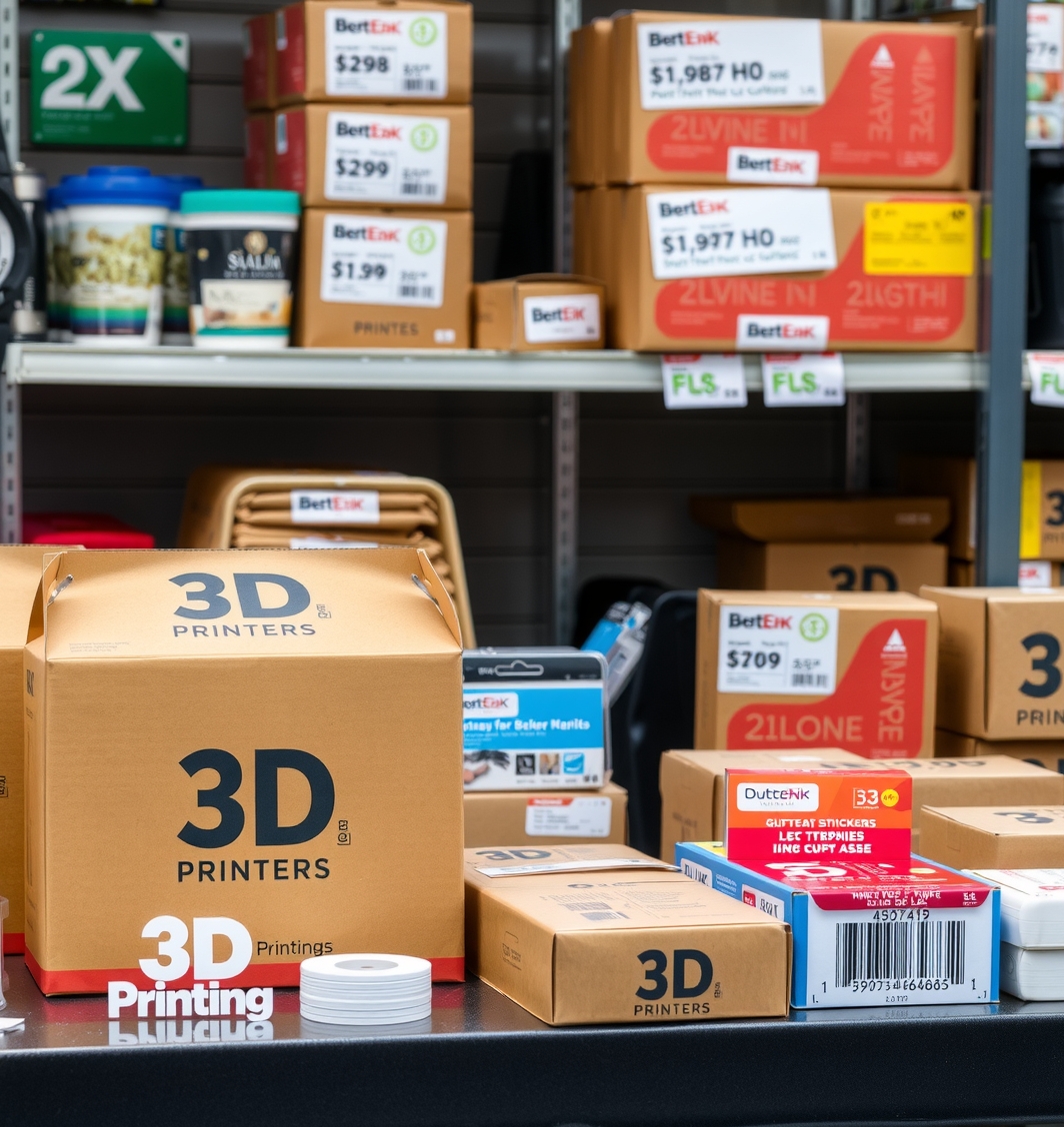 Preparation visual for 3D Printing Stickers Guide