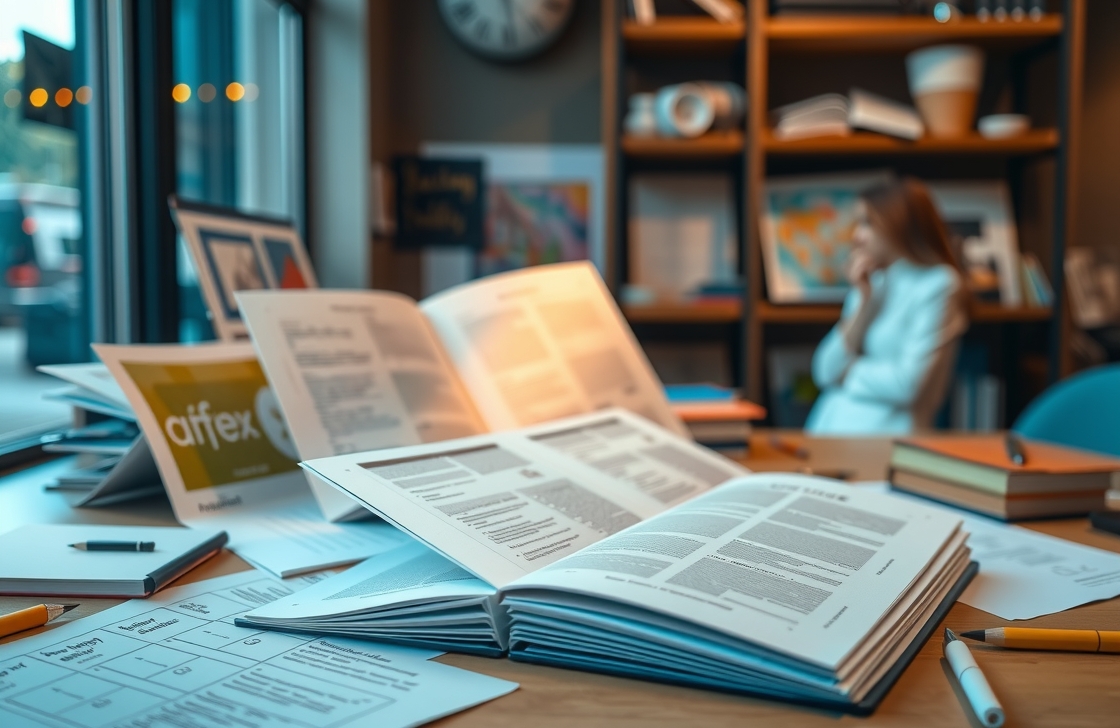 Brochure Printing Material