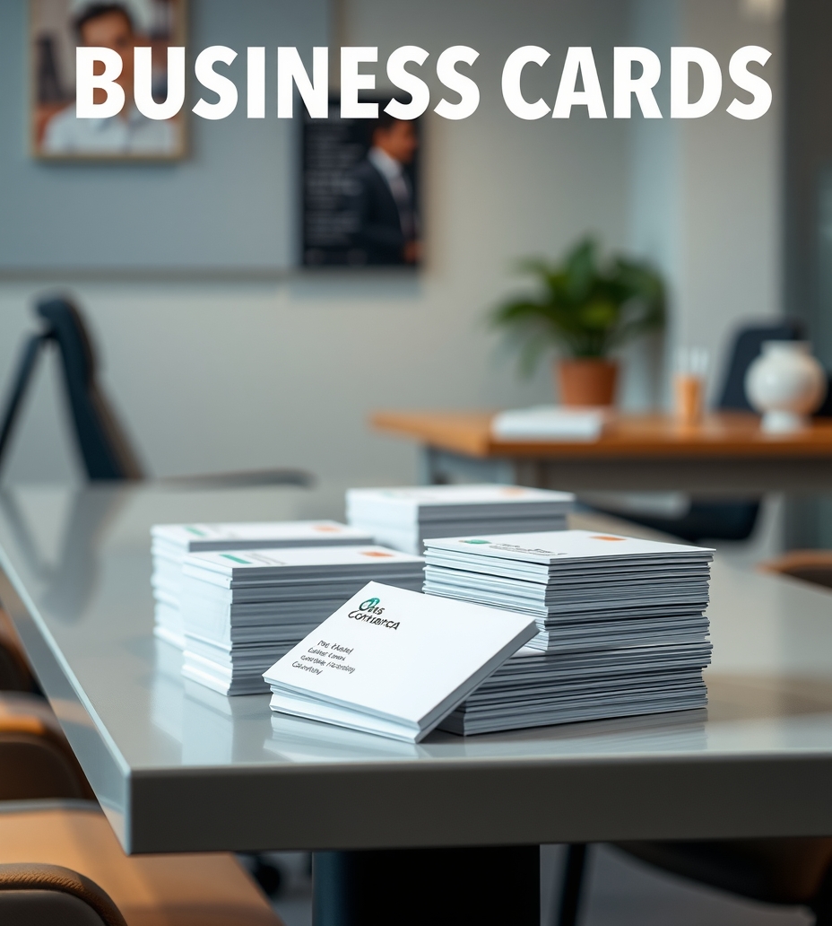 Business Cards Printing Size