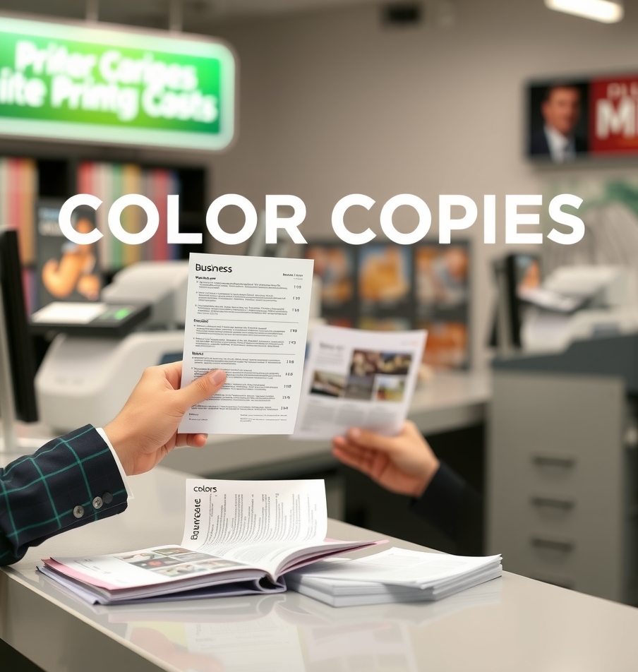 Evaluating the best Color Copies Print Cost environment