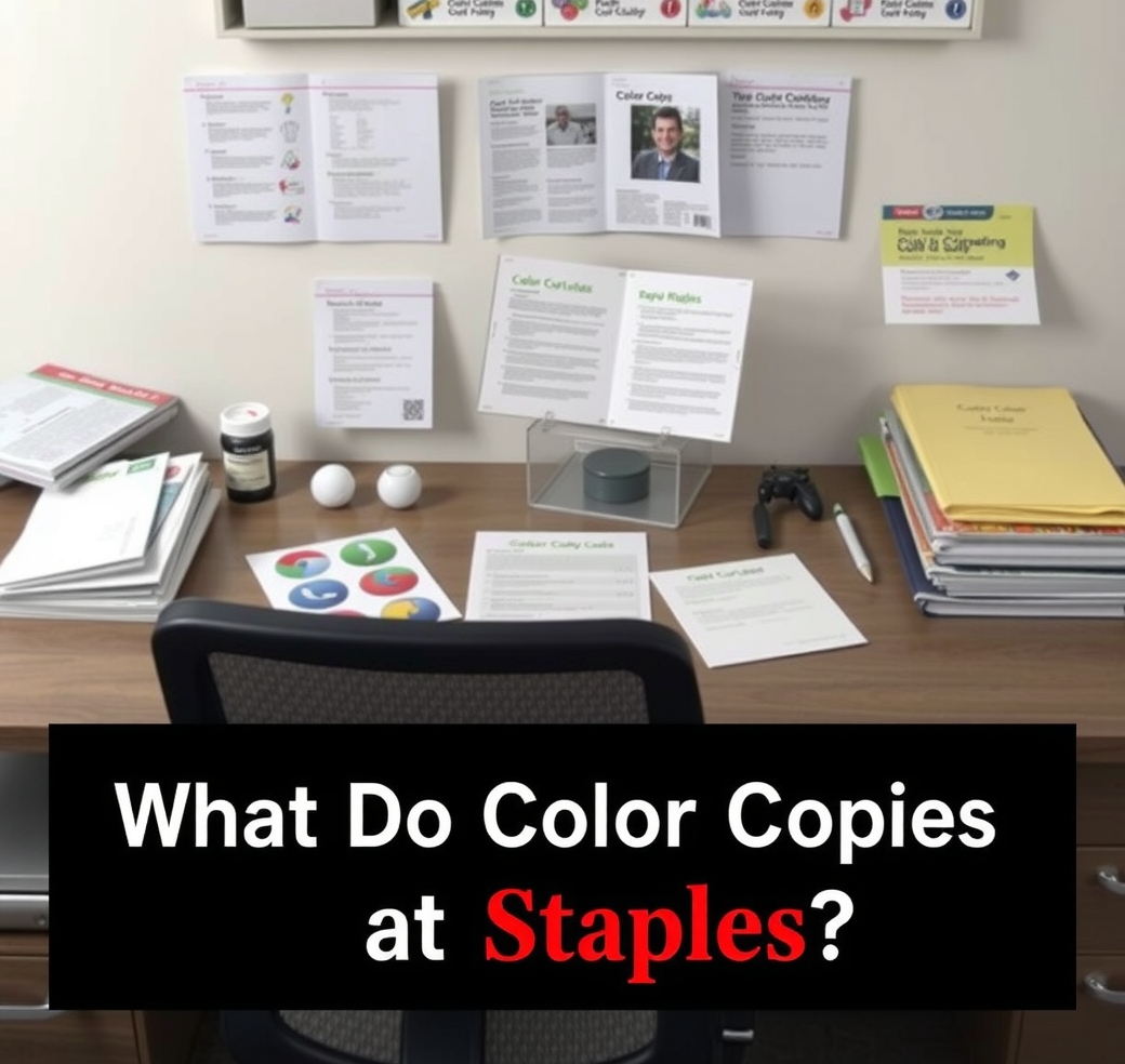 Checklist for What Do Color Copies Cost at Staples