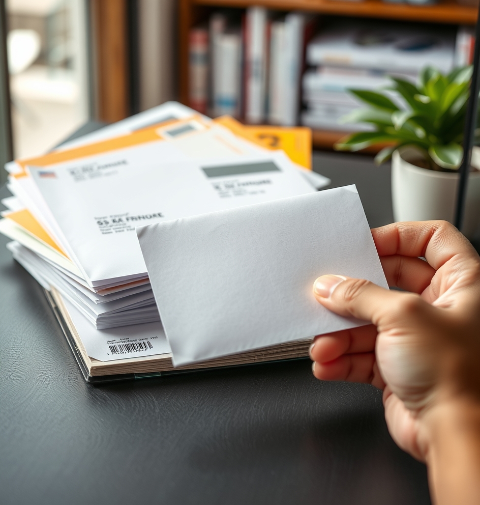 Preparation visual for Envelope Printing How to