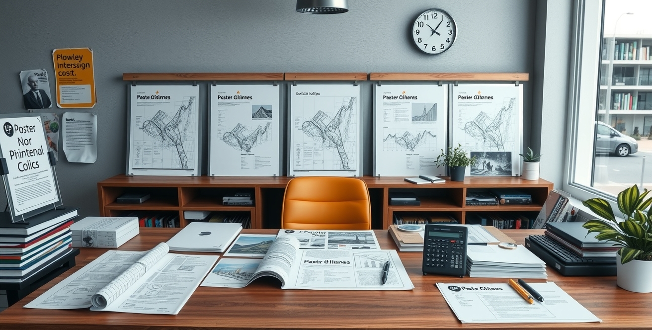 Preparation visual for Banners and Posters Printing Cost