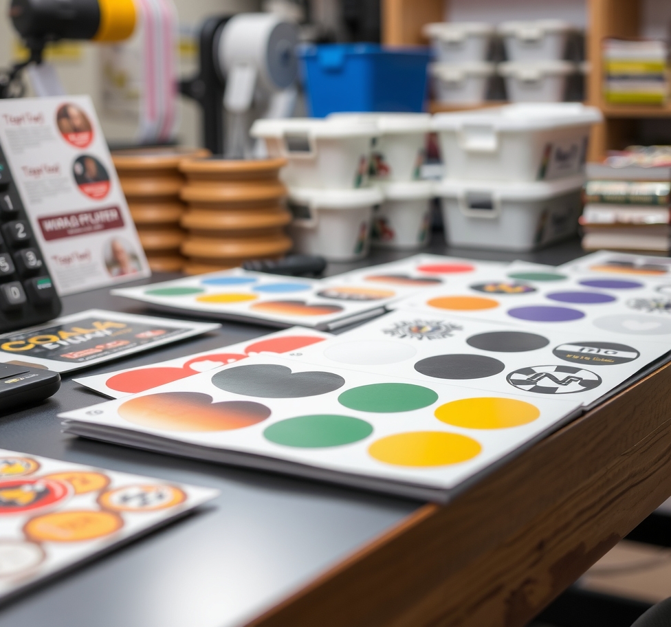 Checklist for Stickers Printing Cost