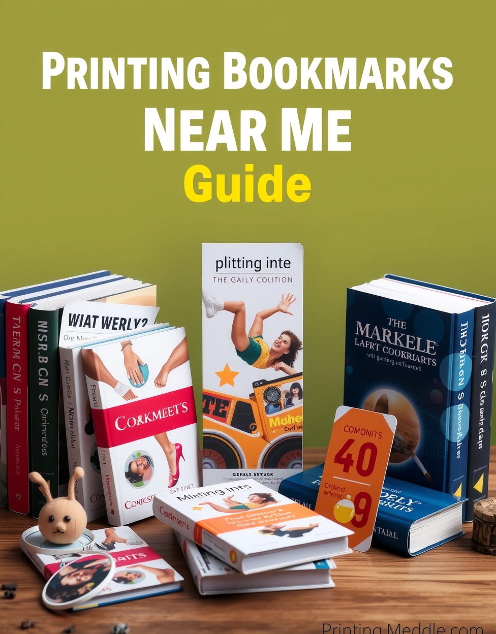 Preparation visual for Printing Bookmarks Near Me Guide