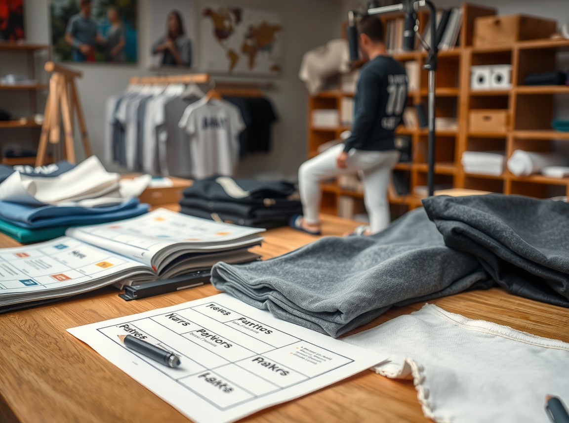 Preparation visual for Tshirt Printing Options