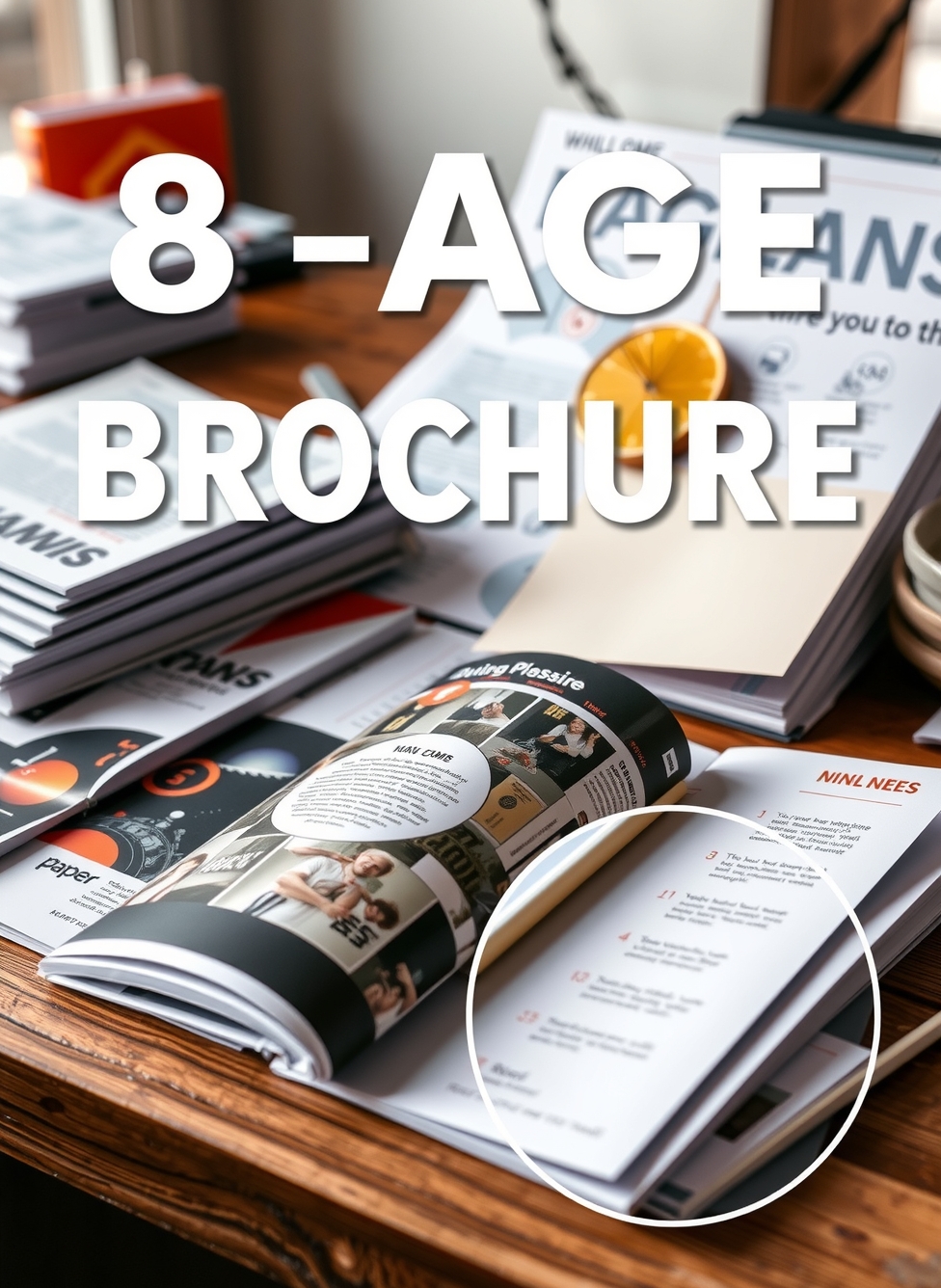 Checklist for 8 Page Brochure Printing Guide