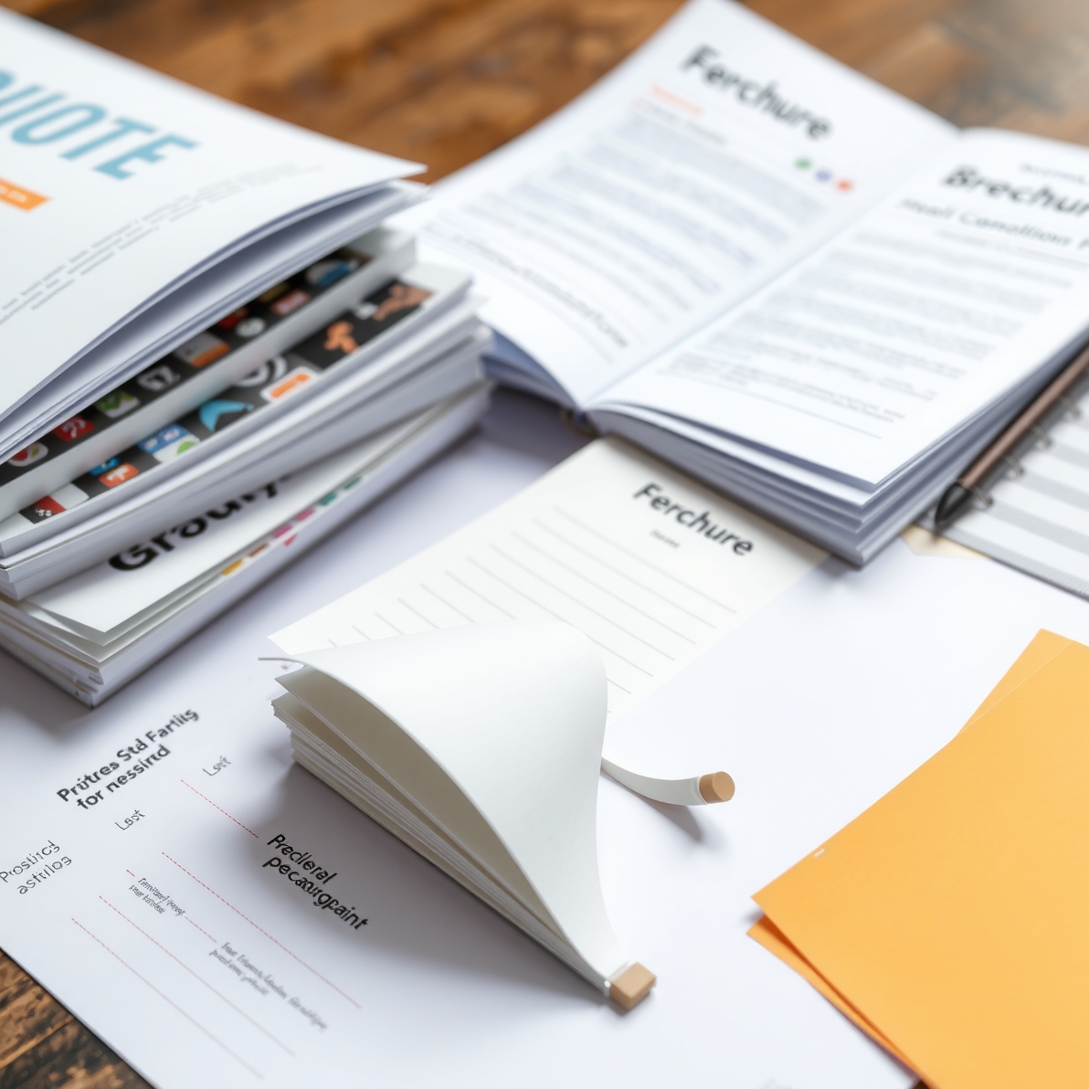 Checklist for Custom Quote Brochure Printing