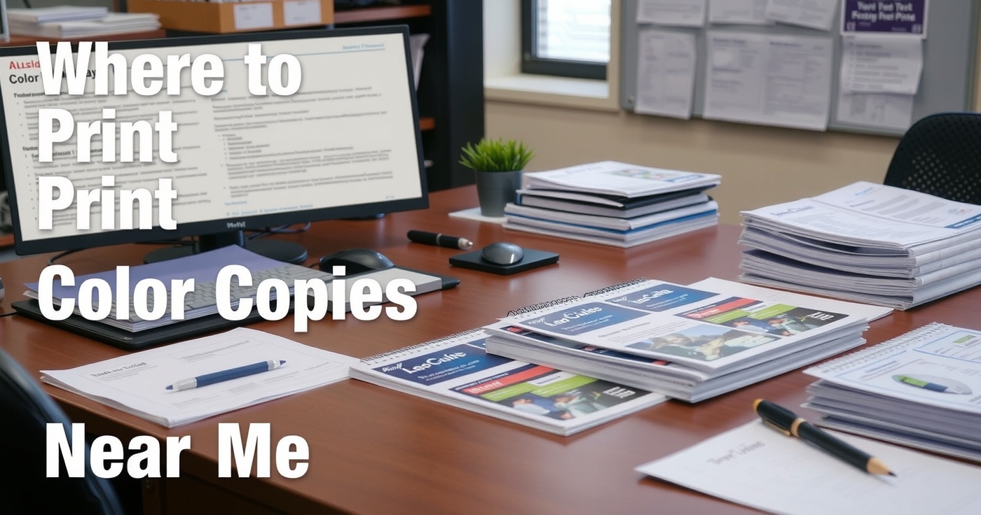 Checklist for Where to Print Cheap Color Copies Near Me