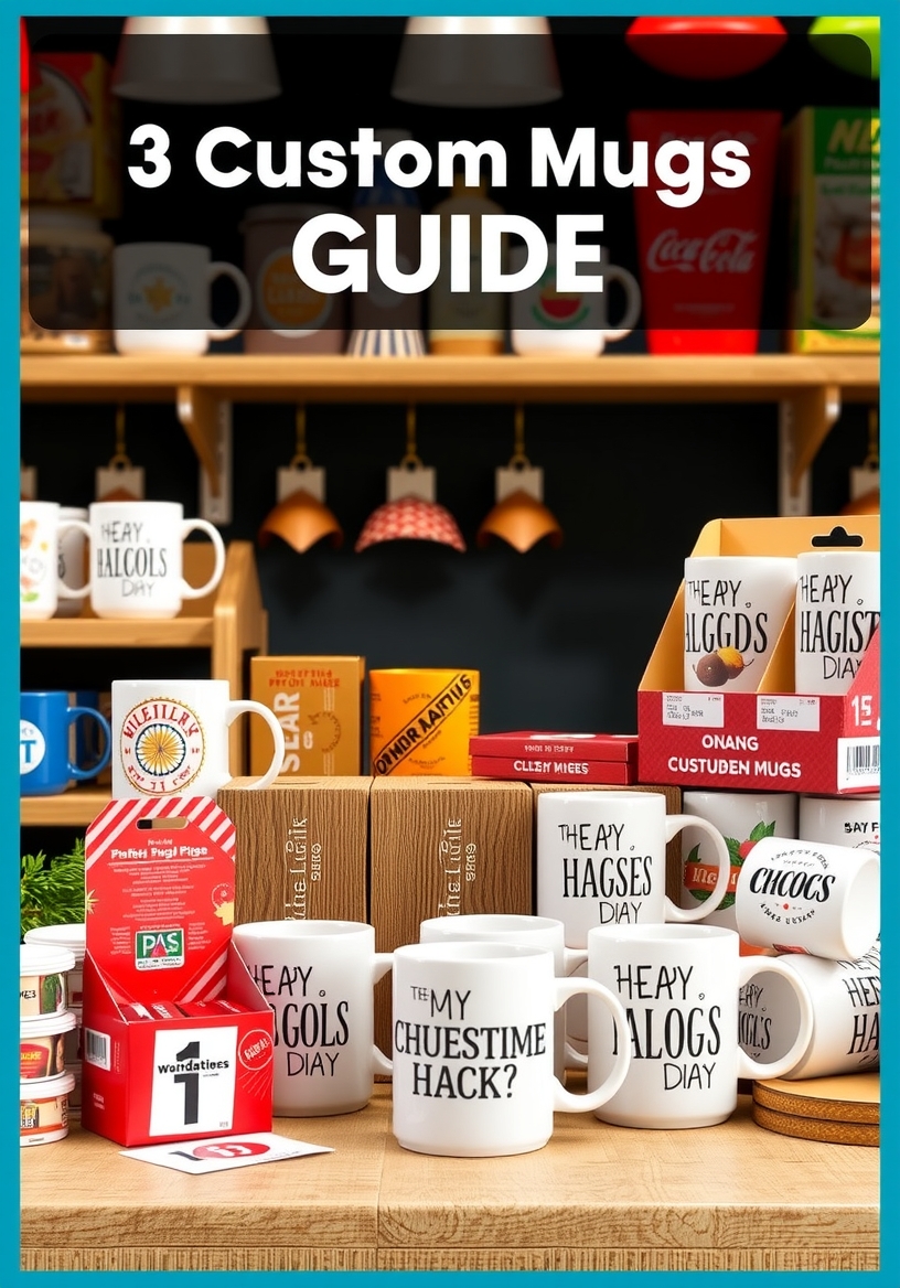 Checklist for 3D Custom Mugs Guide