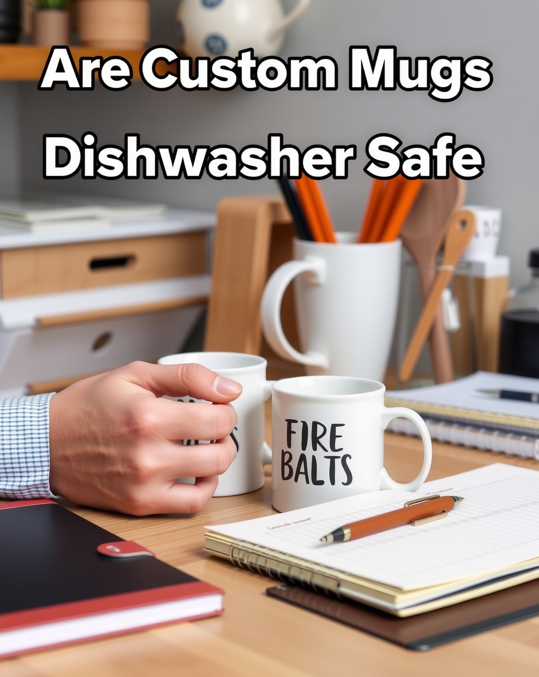 Preparation visual for Are Custom Mugs Dishwasher Safe Guide
