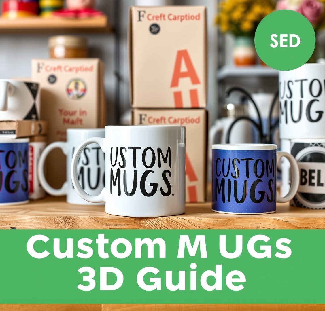 Checklist for Custom Mugs 3D Guide
