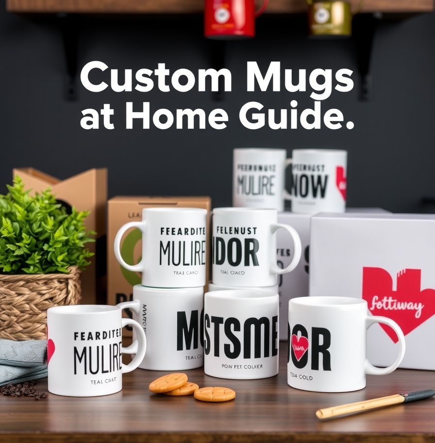 Preparation visual for Custom Mugs at Home Guide