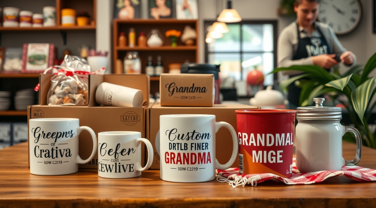 Preparation visual for Custom Mugs Grandma Guide