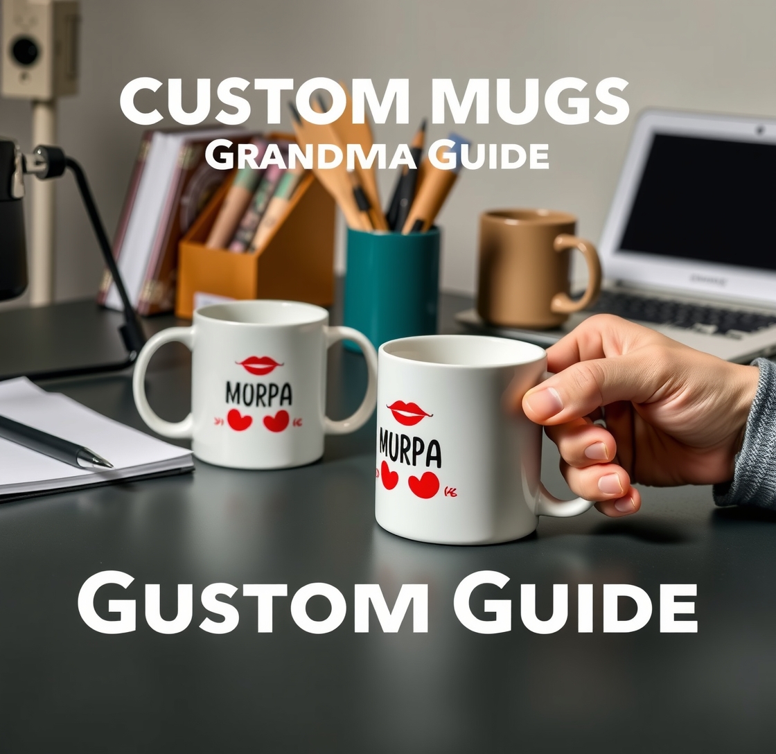 Quality check visual for Custom Mugs Grandma Guide