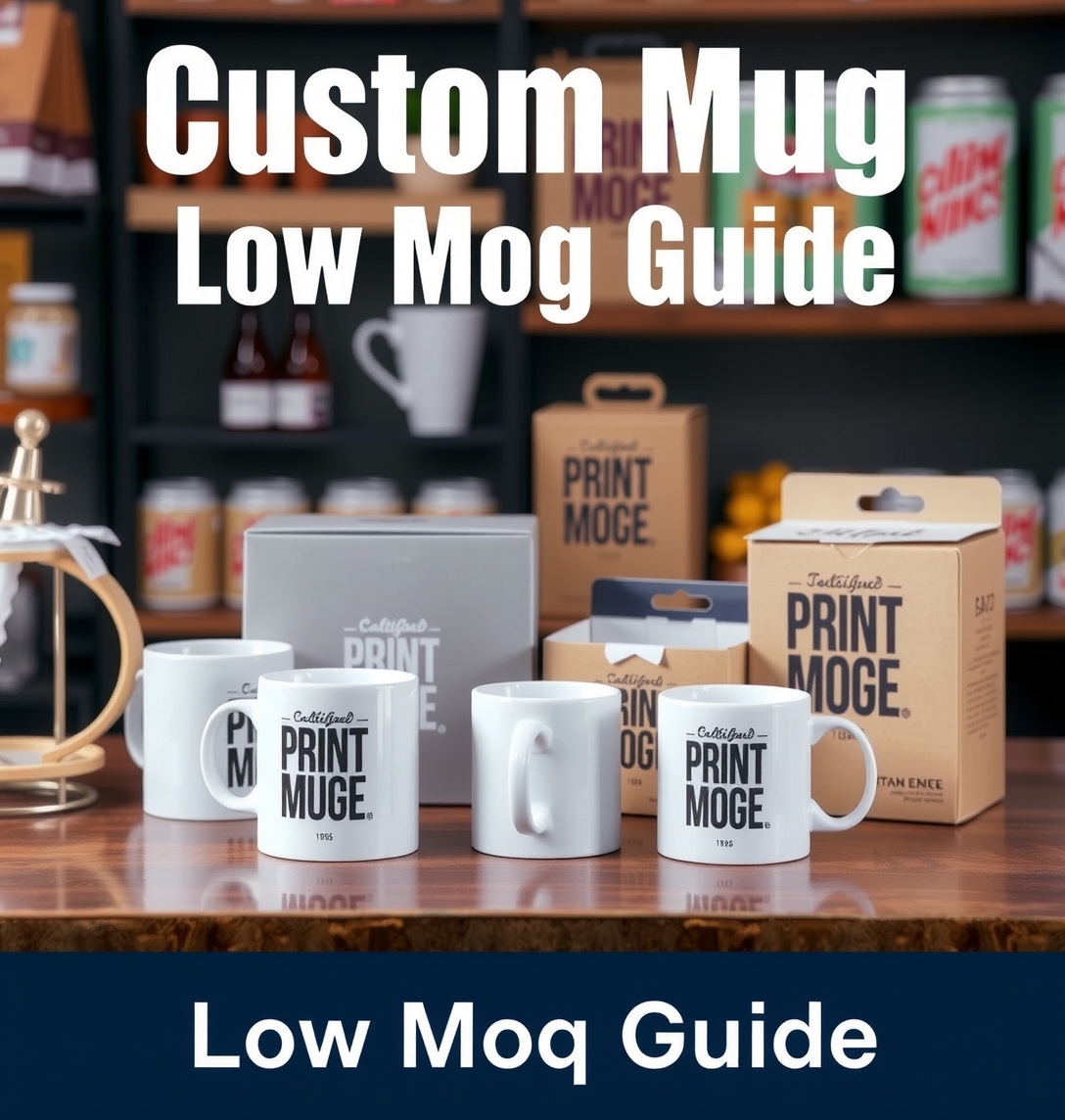 Preparation visual for Custom Mugs Low Moq Guide
