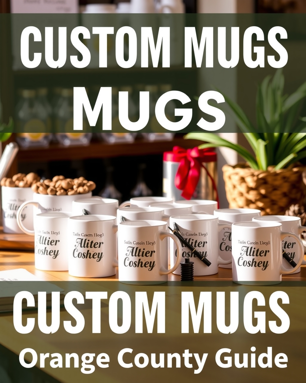 Checklist for Custom Mugs Orange County Guide
