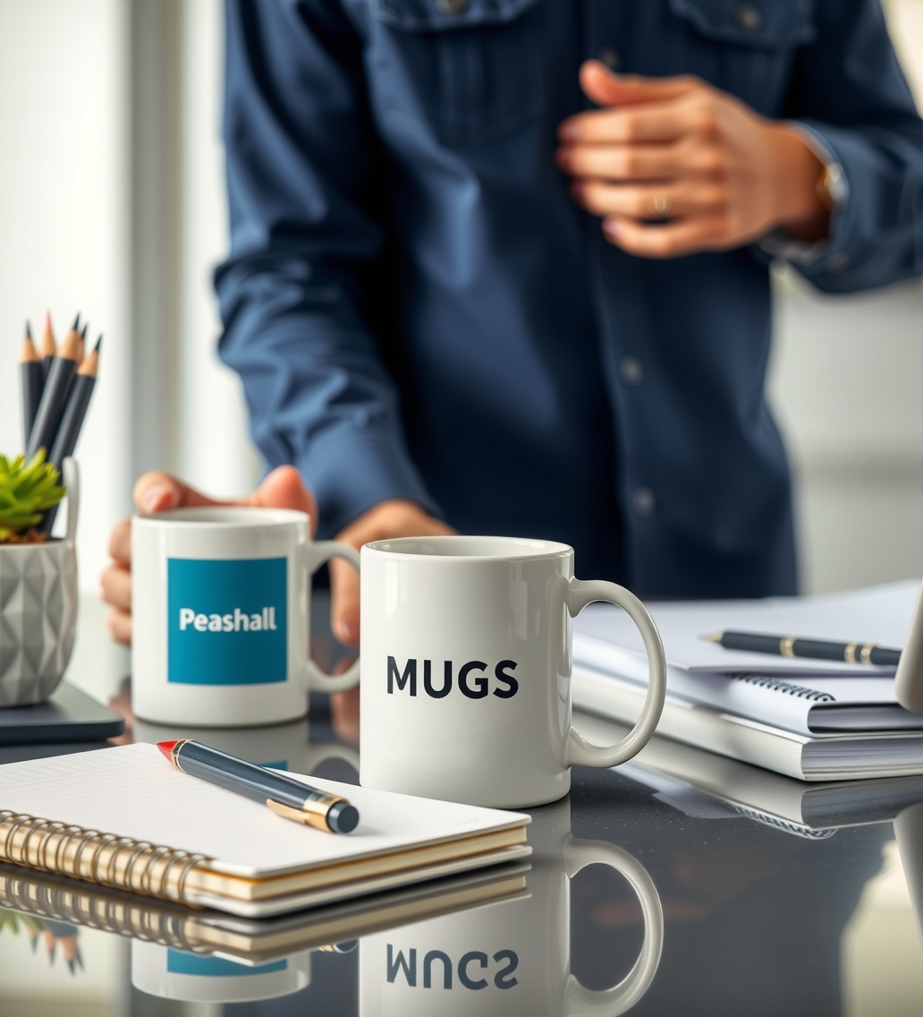 Quality check visual for Custom Mugs Pink Guide