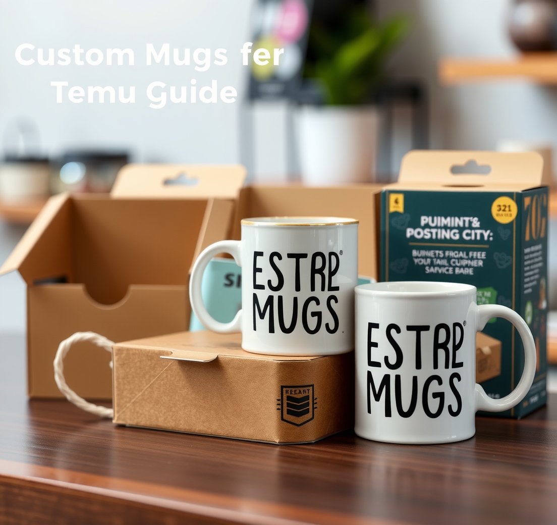 Checklist for Custom Mugs Temu Guide